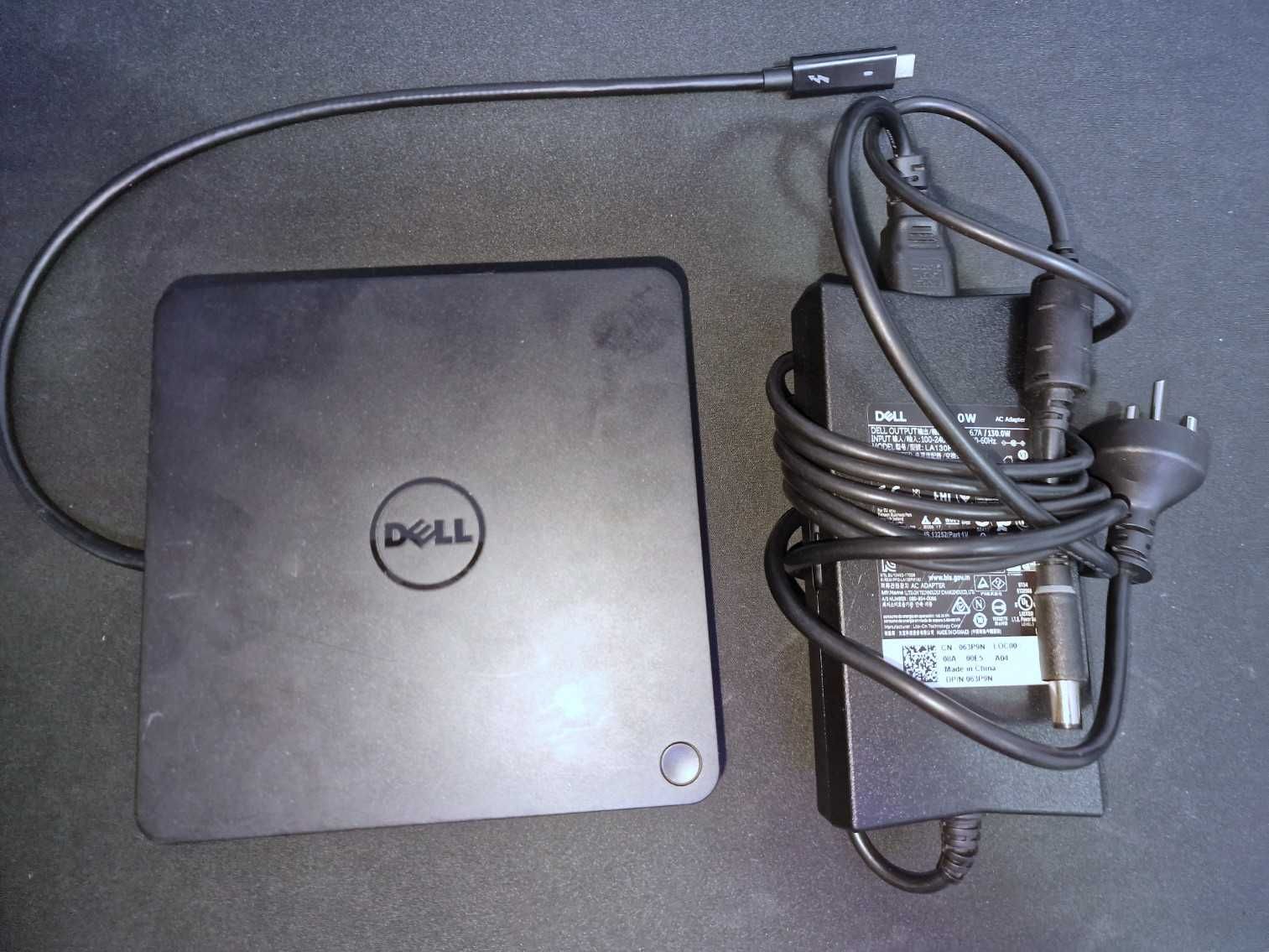 Docking Station Dell TB16 Thunderbolt 3 + Alimentator 130W Original