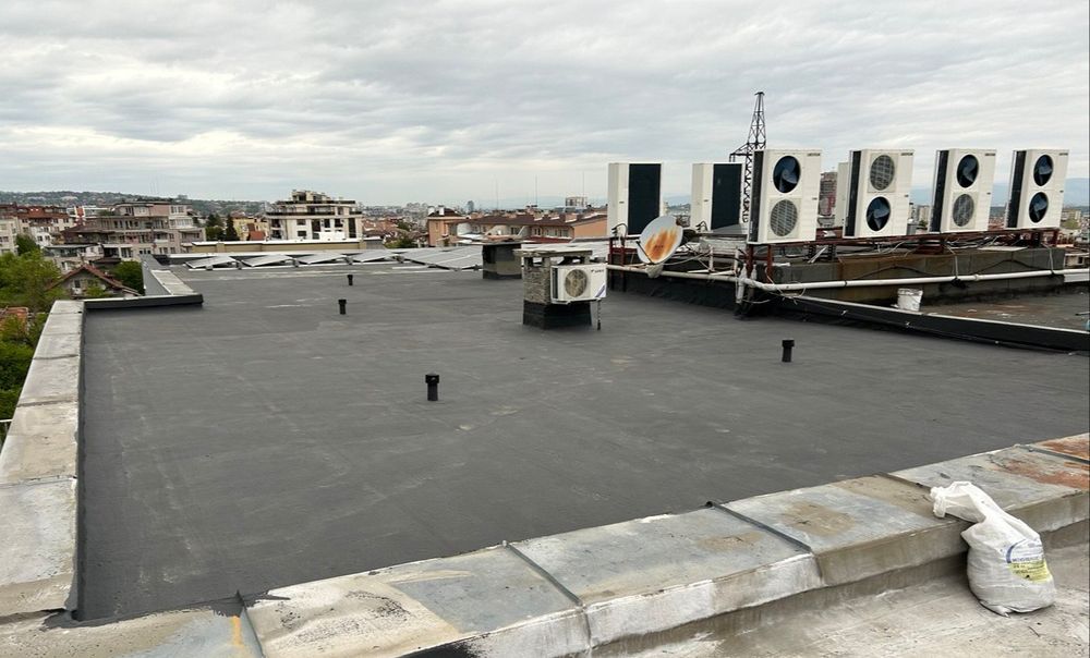 Битумни хидроизолации за покриви/ Спиране на течове