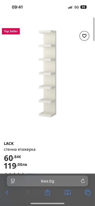 Етажерки от IKEA