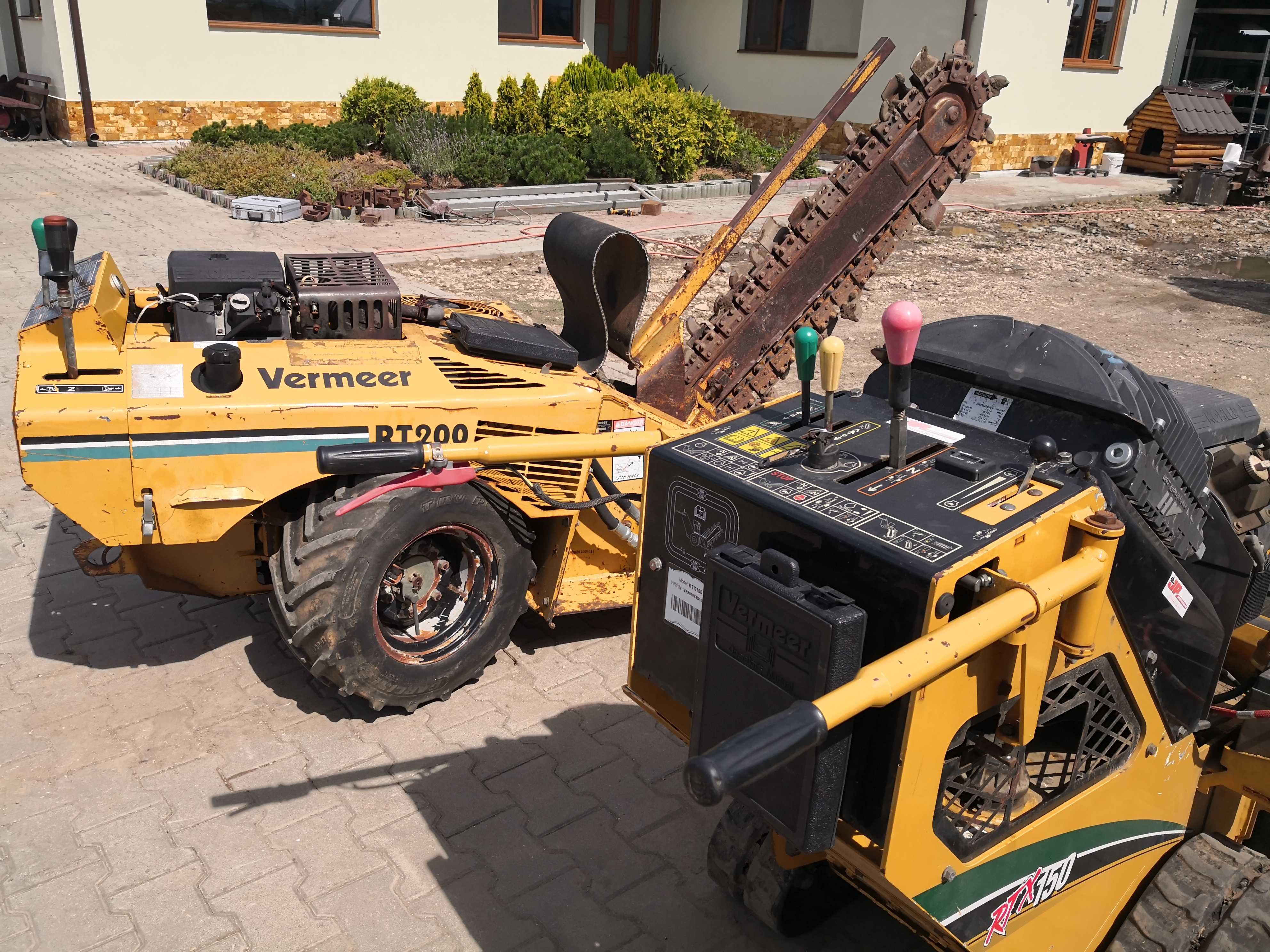 Utilaje peisagistica trencher/freza cioate ,Ditch Witch , Vermeer