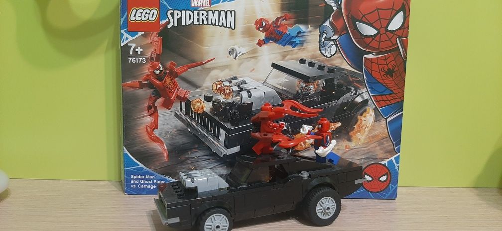 Продам оригинальный лего набор Spider-Man and ghost rider vs carnage