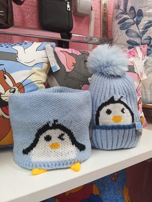 Зимни детски шапки