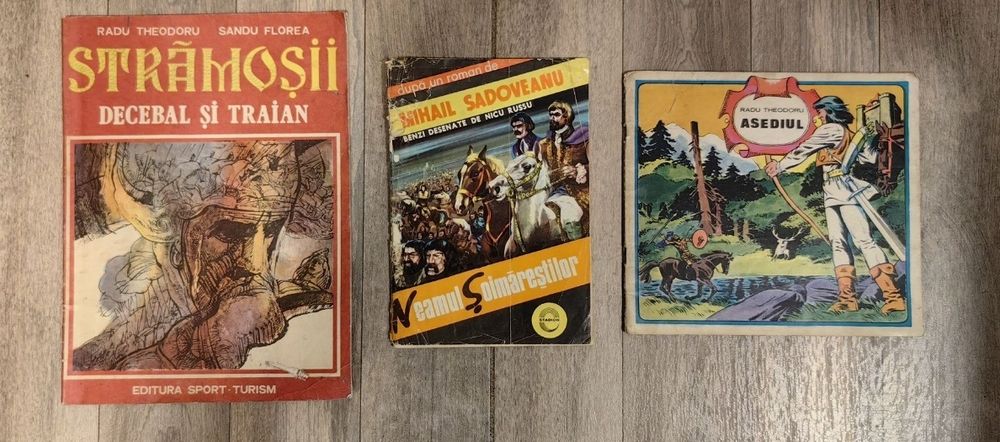 Benzi desenate Stramosii Neamul Soimarestilor Asediul banda desenata