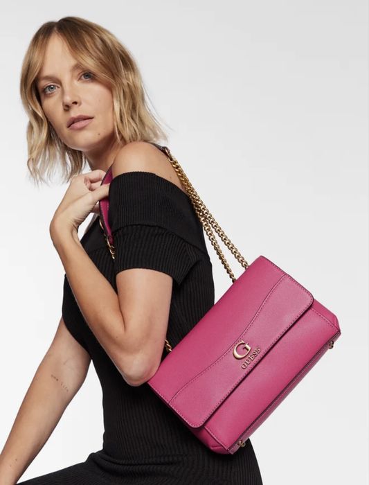 Чанта Guess Розово Нова