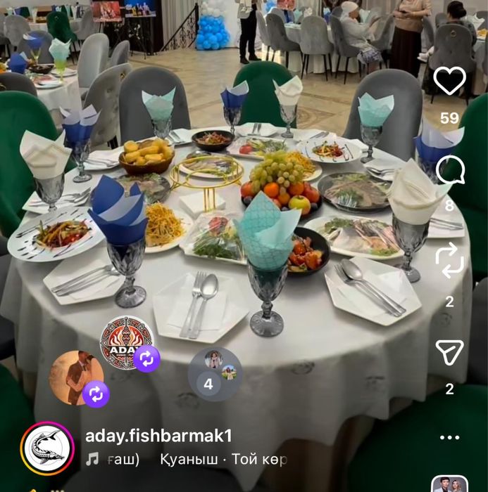 Круглые столы 7 штук -аренда размер 1,5-1,5