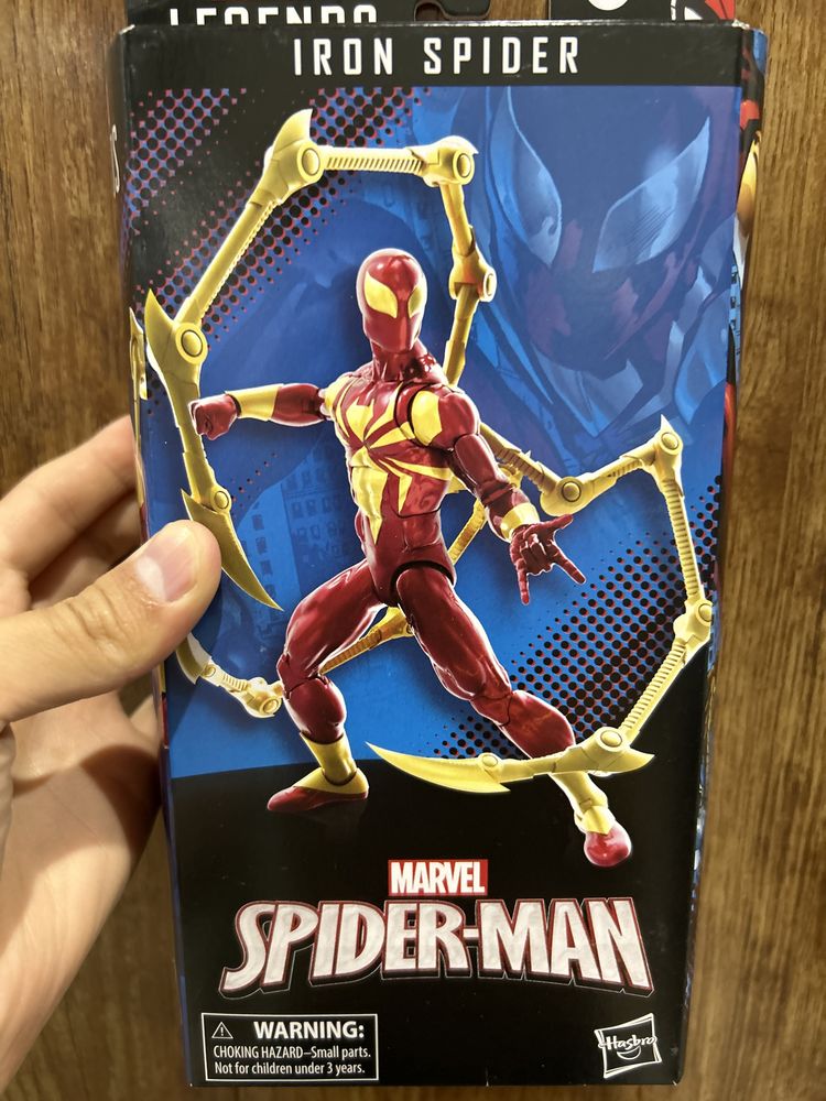 Фигурки игрушки супергероев Marvel Legends Человек паук