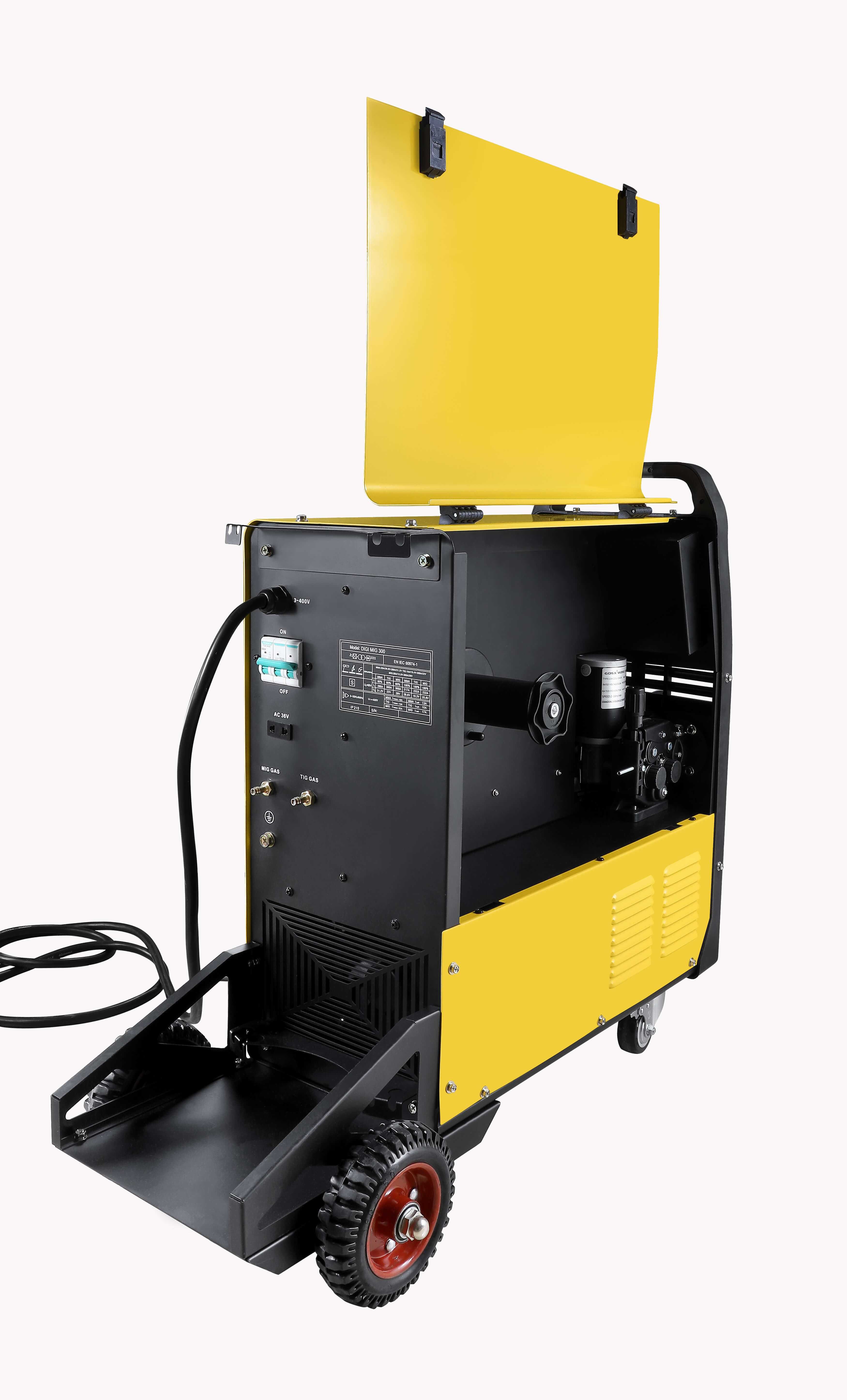 Aparat sudura cu sarma DIGI MIG 300 + butelie 8L argon CO2 corgon plin