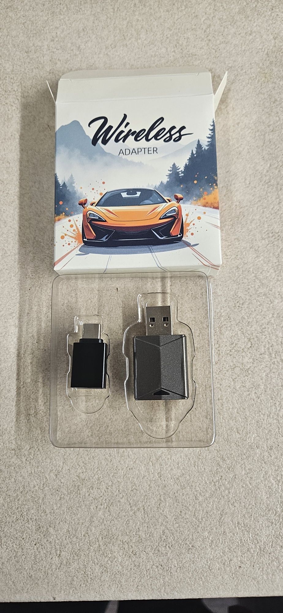 Безжичен Wireless Carplay  2in1 Apple Carplay и Android A