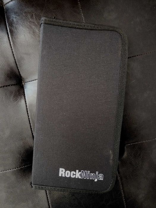 15 броя четки за рисуване, шпстула, гъба, несесер Rockninja