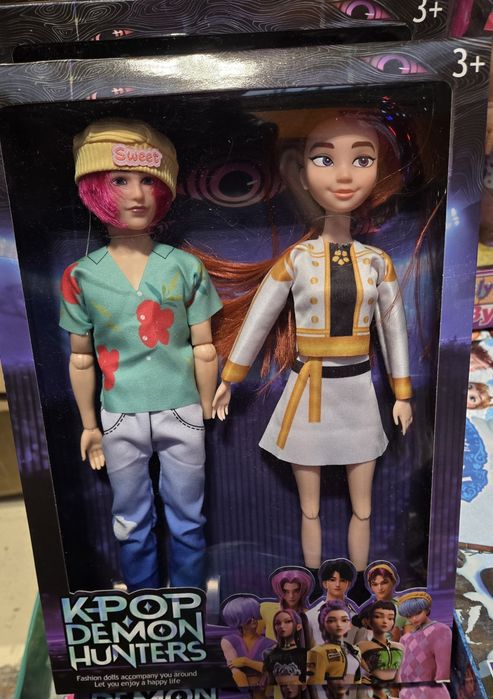 Set păpuși K-Pop Demon Hunters