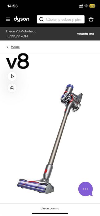 Dyson V8 motorhead