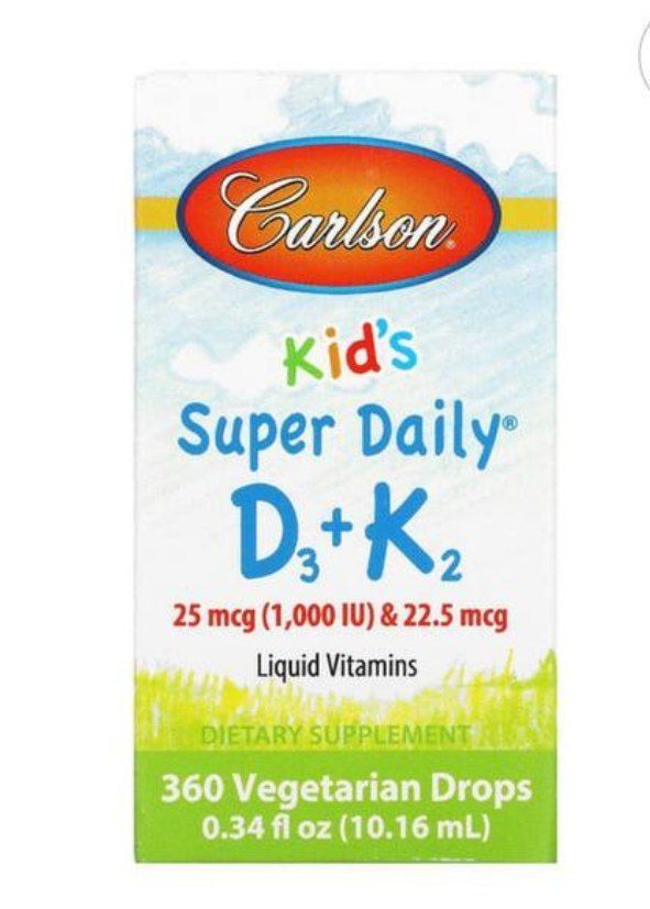 Vitamin D3 K2 Carlson D3 K2