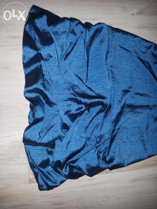 Rochie de ocazie din tafta culoarea albastru marimea 34