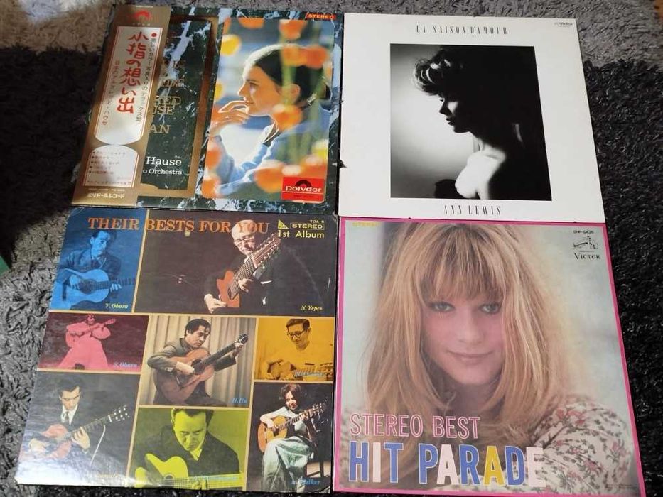 PACK  30 Discuri Vinil LP  Muzica LP JAPONEZE -Editii Rare (VG; VG+ )