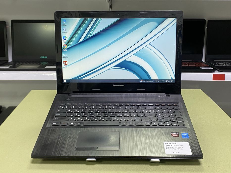 Ноутбук Lenovo i7-5500U / 8GB RAM / SSD 256GB/ Radeon R5 M330/ АКБ 89%