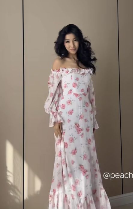 Нәзік қыздарға арналған көйлек 1 рет киілген