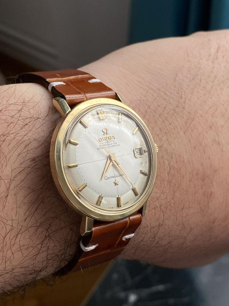 Ceas Omega Constellation Pie Pan Automatic