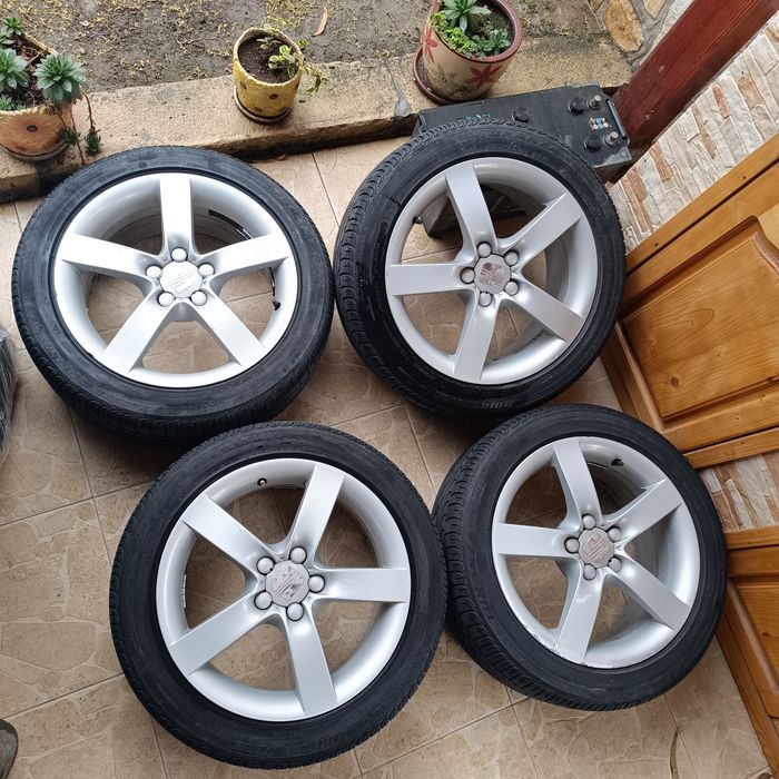 Джанти Seat VW Audi 5х100 16 с летни гуми