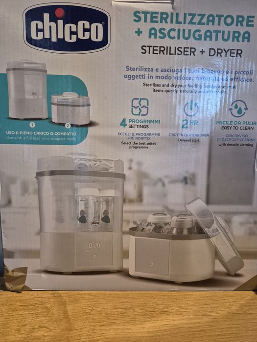 Sterilizator biberoane Chicco cu uscare