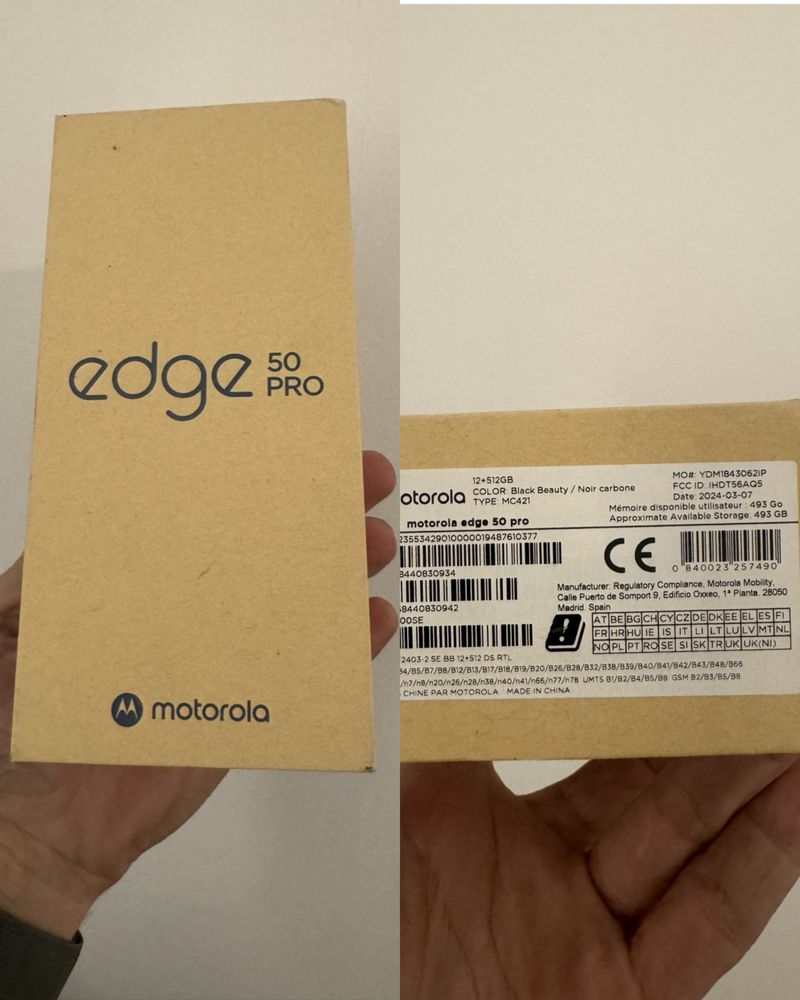 Vand Motorola Edge 50 Pro 512Gb 12 Ram Nou(Sigilat)