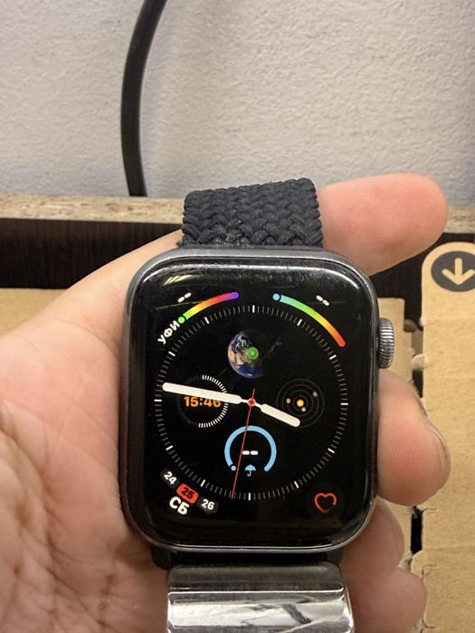 Apple watch 5/44 черный