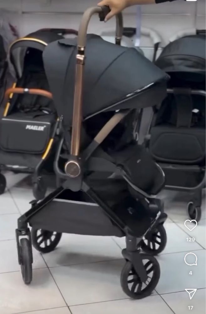 Прогулочная коляска kidilo новая