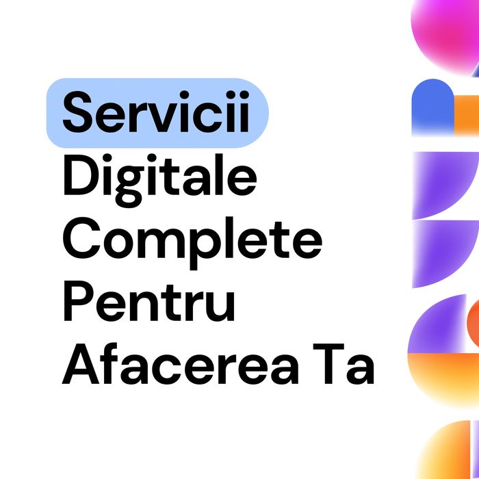 Servicii Marketing Online, Website, Design Grafic și Email Marketing