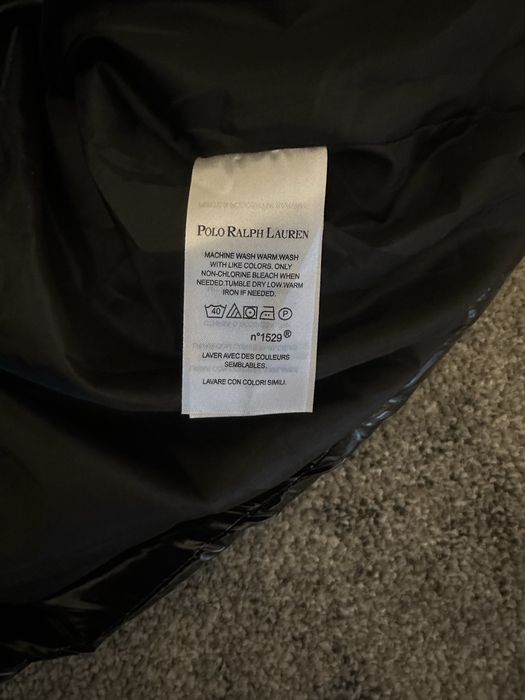 Geaca de iarna talph lauren puffer neagra