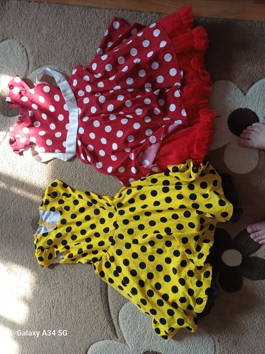 Продам детское платье горошек