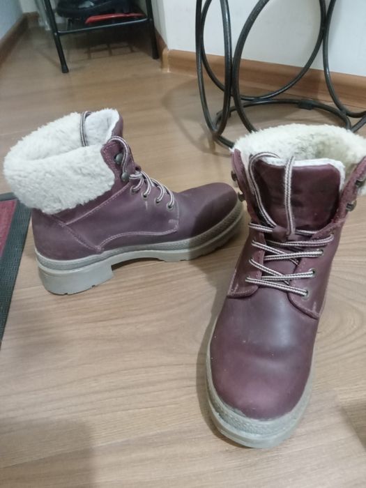 Женские ботинки из натуральной кожи