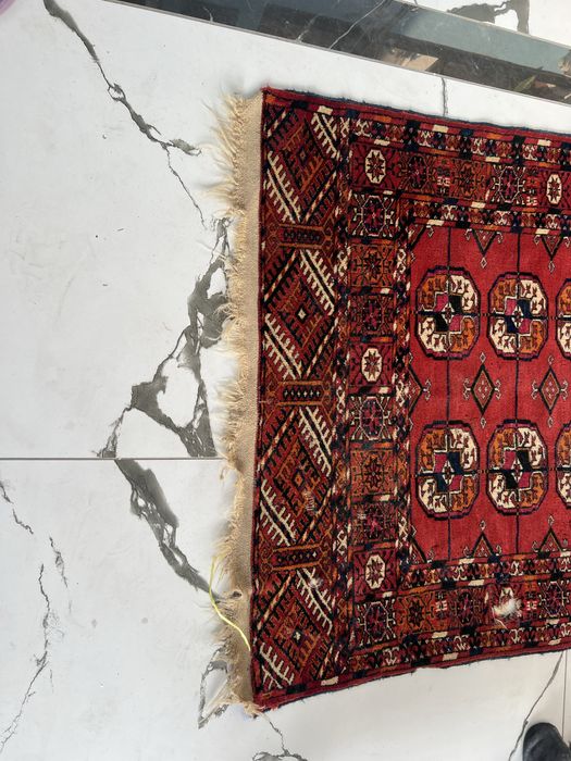 Старинный ковер . Ручной