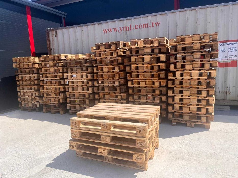 Europaleti lemn calitatea 1 - 1200×800 mm