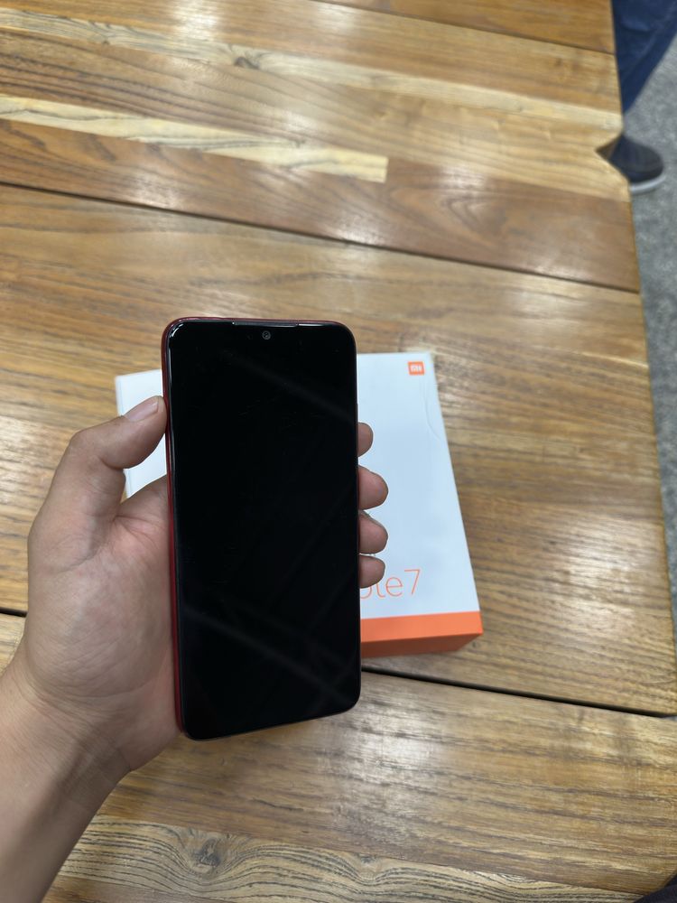 Redmi note 7 4/64gb karopka dakument full komplekt