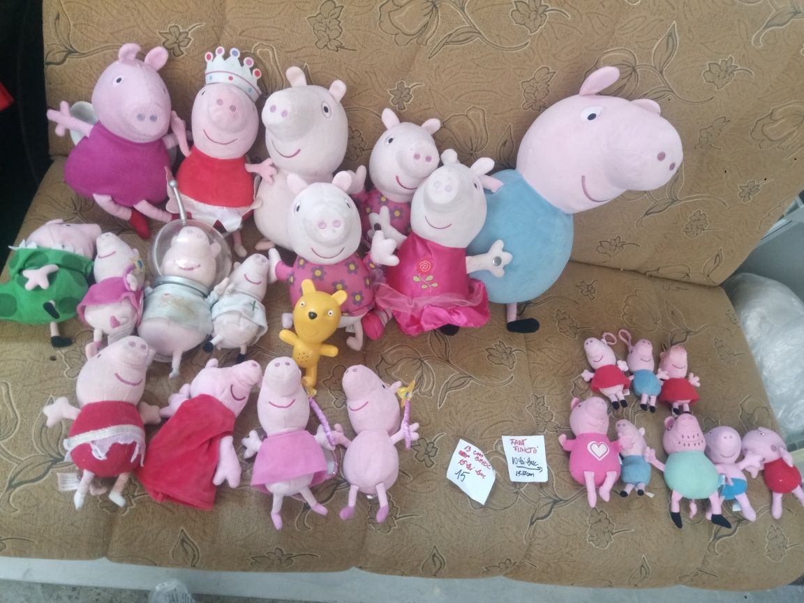 Plus/ pluș Peppa pig cu și fără functii,