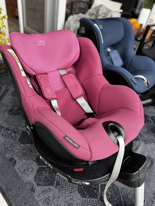 Scaun Auto Britax Romer Swivel- Rotație 360, Albastru & Roz