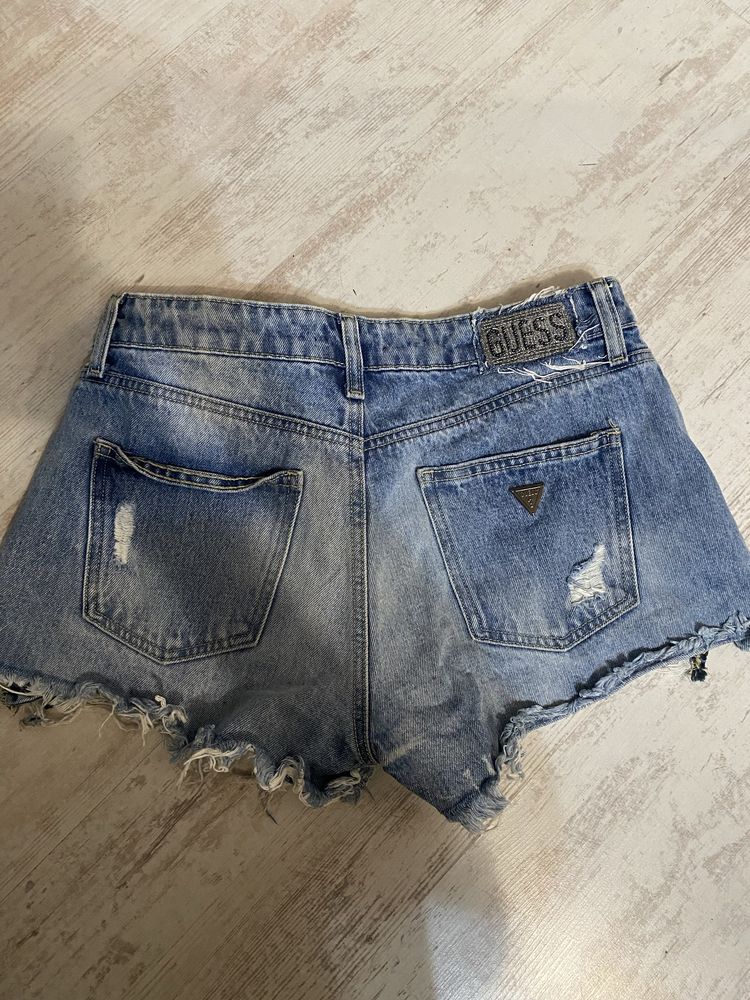 Къси дънки Guess