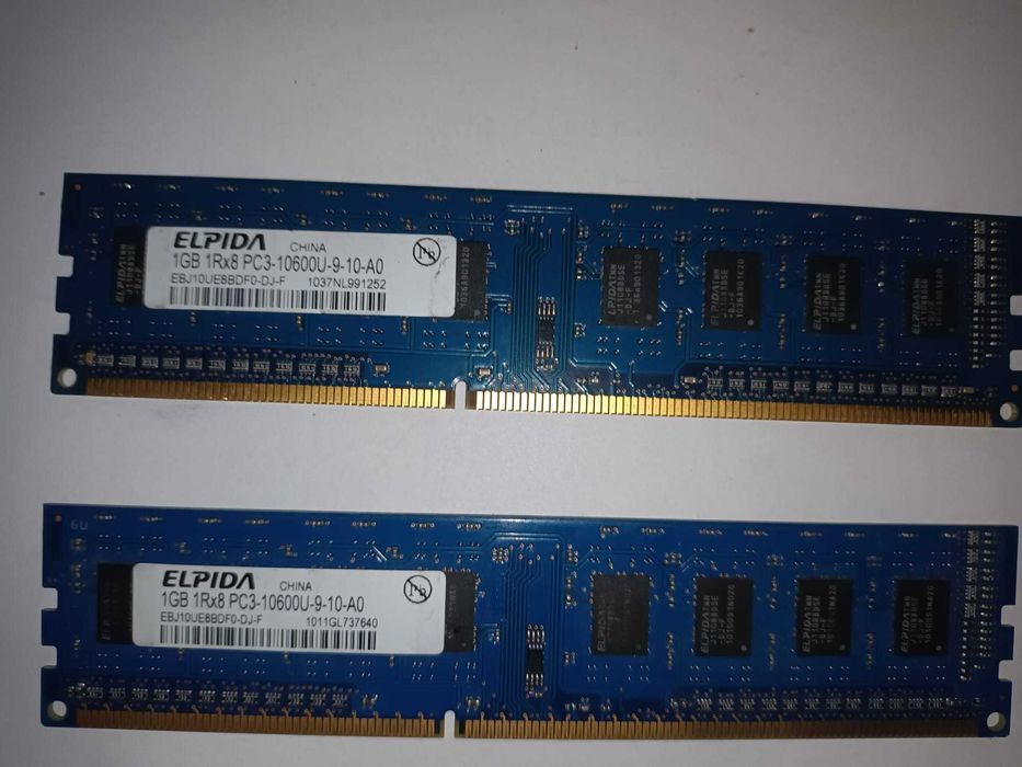Memorie Ram EBJ10UE8BDF0-DJ-F Elpida 2 x 1GB PC3-10600 DDR3-1333MHz