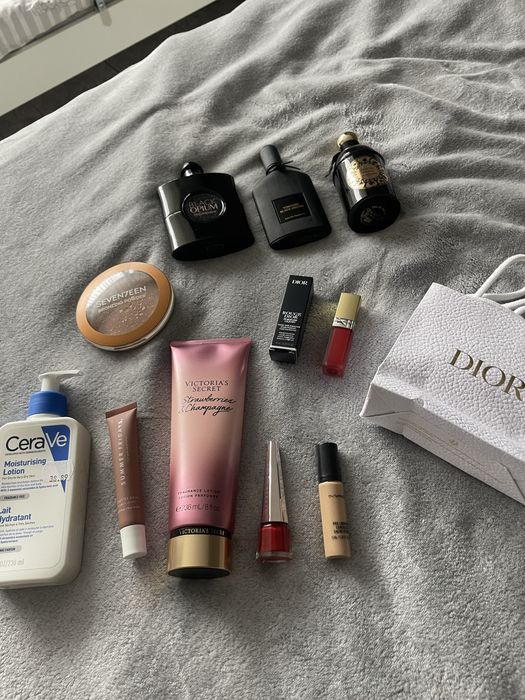 Victoria secret dior summer fridays Tom Ford Guerlain Santal Royal