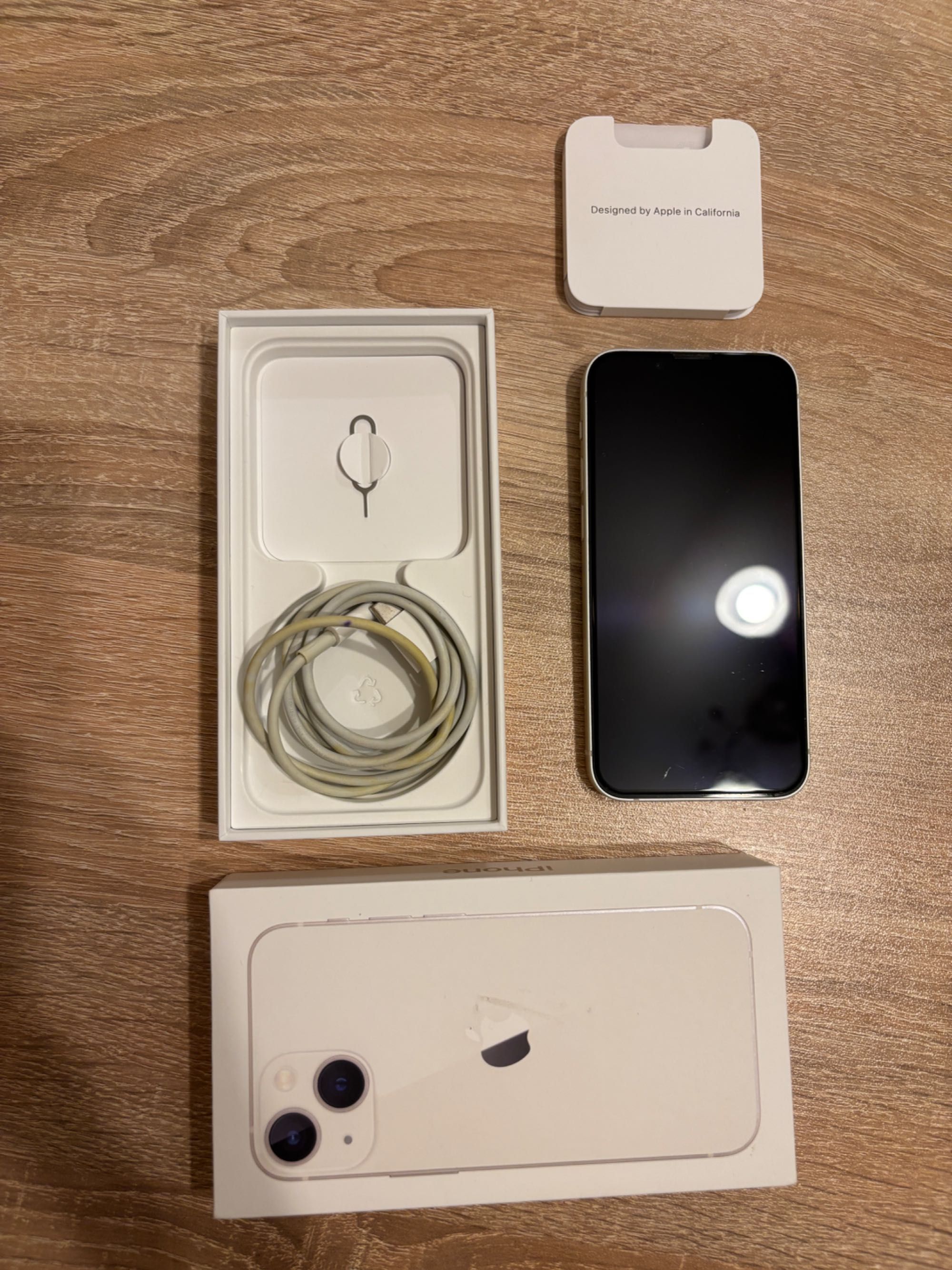 Apple iPhone 13 Mini Смартфон 128GB памет Бял Starlight (Отключен)