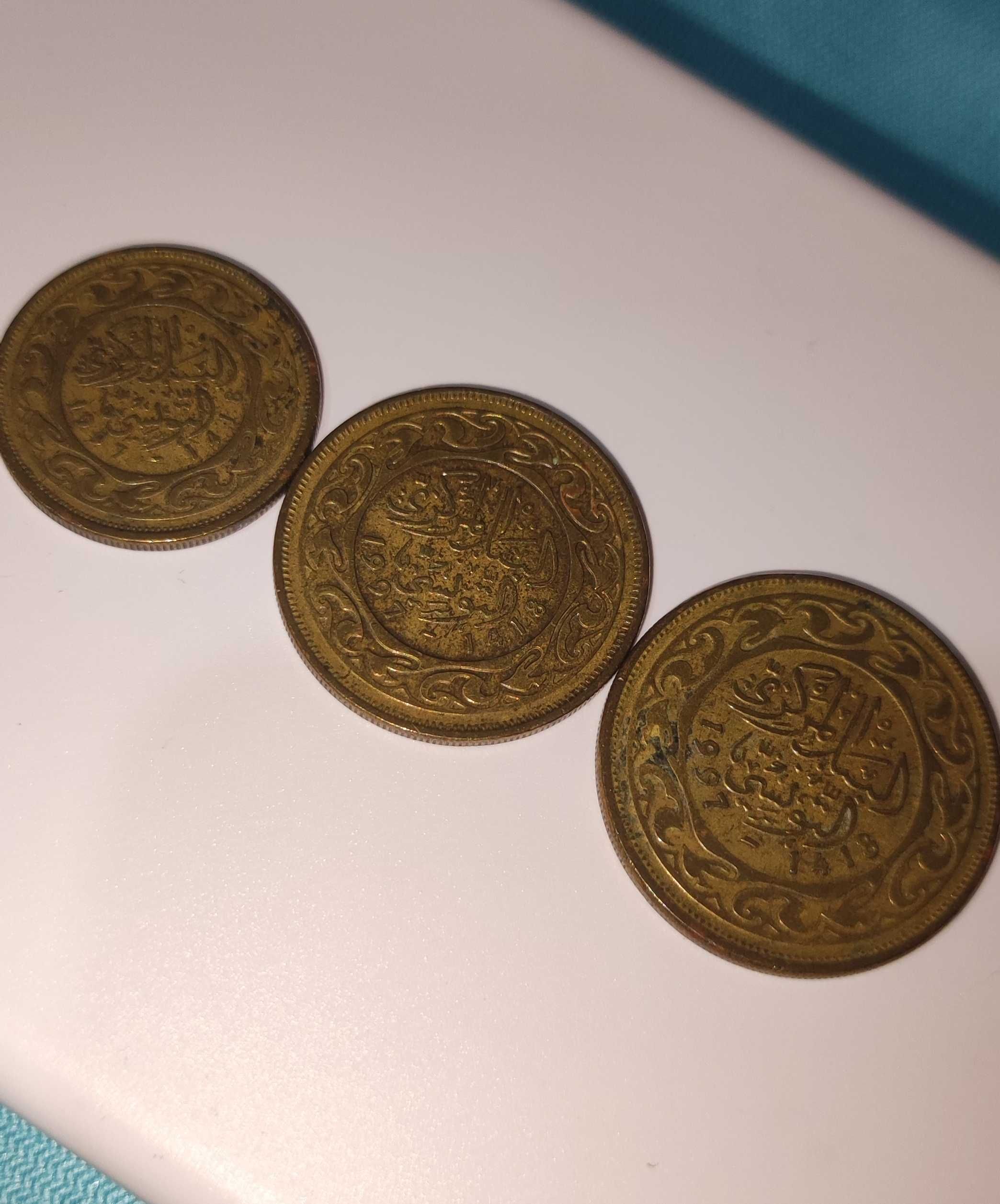 Tunisia 20/50/100 Milliemes 1997 (1418)