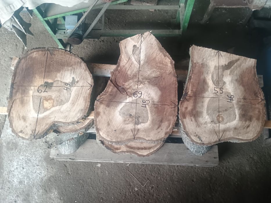 Шайби орех суров