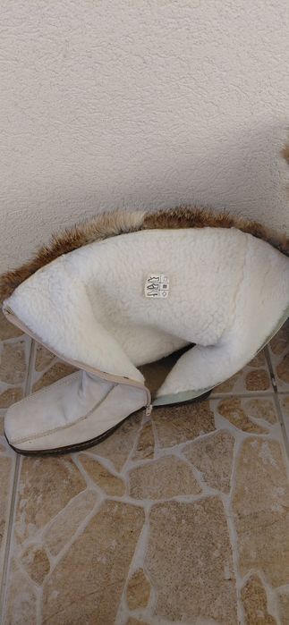 Cizme din piele naturală