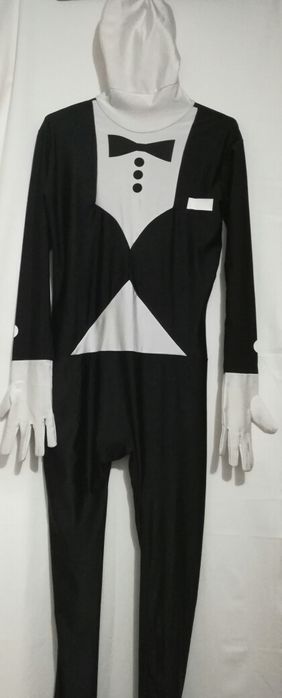 Costum Second Skin adult Tuxedo Morphsuits