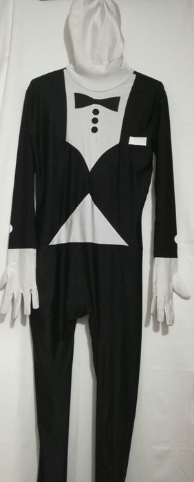 Costum Second Skin adult Tuxedo Morphsuits