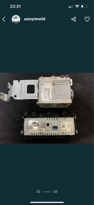 Navigatie cu touchscreen display unitate range rover sport 2016 piese