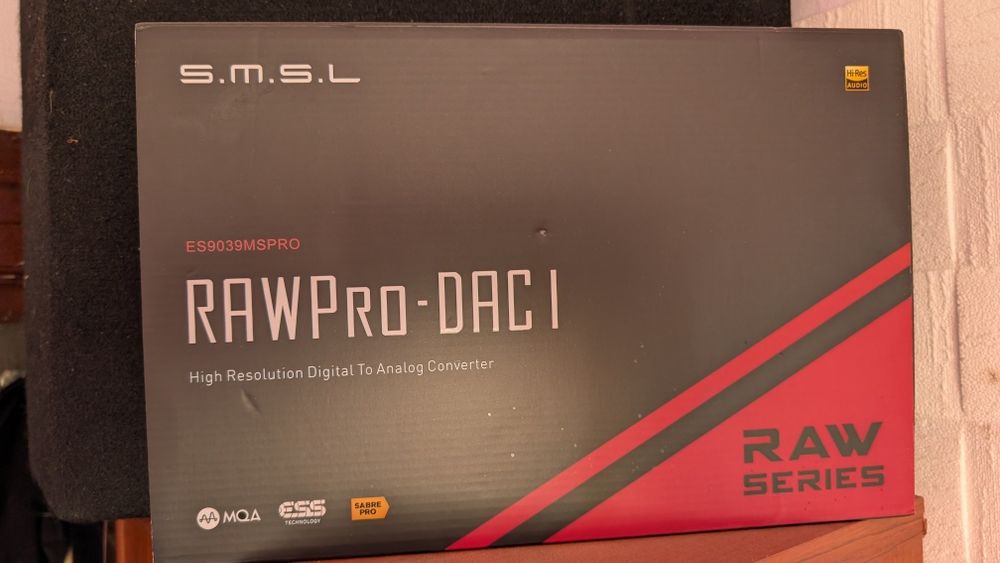 Smsl raw pro dac1 ( schimb) dac de top nou ES 9039msPro
