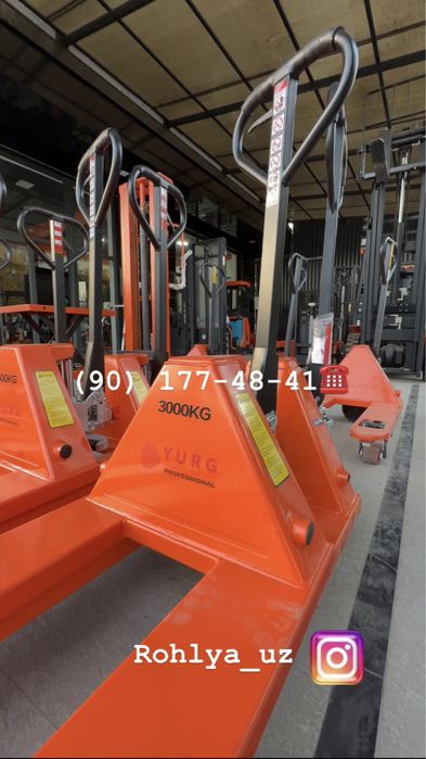 Рохля,Транспалет  усилиный YURG Немецкий