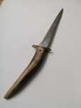 Cutit vintage de vanatoare lucrat custom
