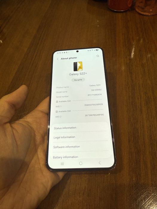 Samsung S22 Plus 256gb 1 Sim