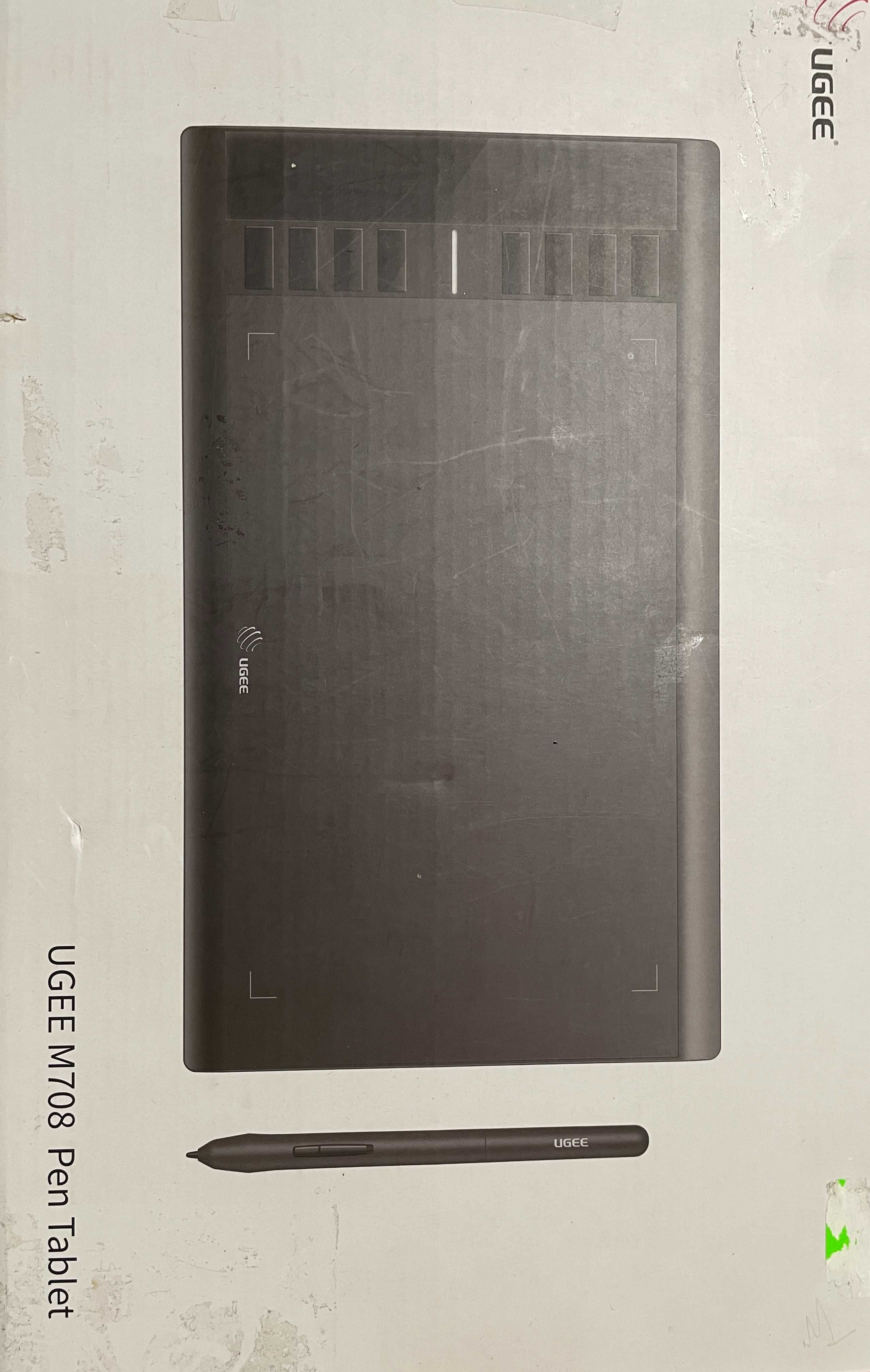 Графичен таблет Ugee M708, с писалка.